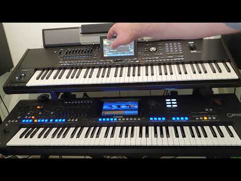 Видео: Вводное видео - обзор Korg Pa5X в сравнении с Yamaha Genos