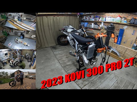 Видео: 2. 2023 KOVI 300 PRO 2T. Збирання нового мотоцикла. Проблеми і нюанси 23-го року випуску.