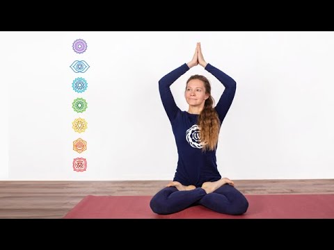 Видео: Проработка энергии в асанах на уровне разных чакр.