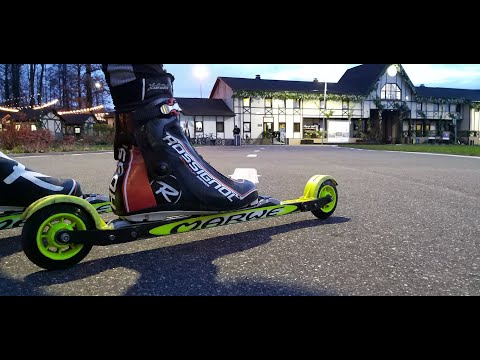 Видео: Техническая тренировка на лыжероллерах