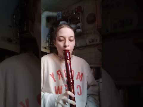 Видео: Tenor recorder Yamaha wood, improvisation. Блокфлейта тенор из дерева ямаха, моя  импровизация