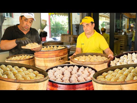 Видео: 7 видов уйгурского манду в центре MANDU | Уличная еда в Узбекистане