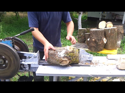 Видео: Реечный дровокол " Испытание"