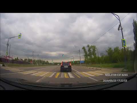 Видео: Driving in Moscow agglomeration: Москва (Марьино) - Хатунь - Свиненки 23/05/2020 (timelapse 4x)
