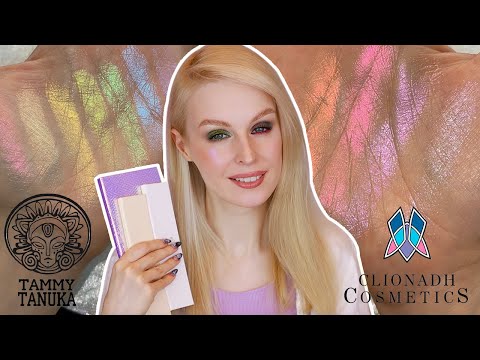 Видео: Пробую тени мультихромы Clionadh и палетки Tammy Tanuka 😍