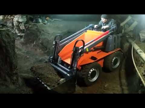 Видео: Кроты на  АТ-350...) #минипогрузчик #погрузчик #спецтехника