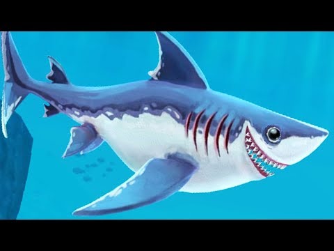 Видео: САМАЯ РАДОСТНАЯ АКУЛА В ТИХОМ ОКЕАНЕ! HUNGRY SHARK WORLD