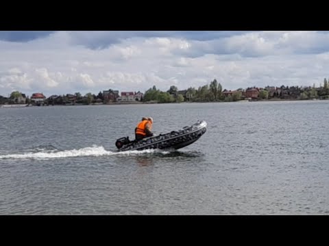 Видео: Лодка Инзер 3.50 пайолы + Suzuki 9.9 (15) тест надставки на транец. Покатушки на солёном  23.04.2023