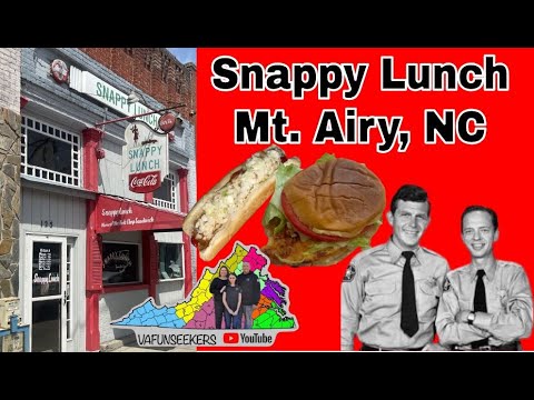 Видео: Знаменитый сэндвич со свиной отбивной от Snappy Lunch | Любимый ресторан Энди Гриффита | Маунт-Эй...