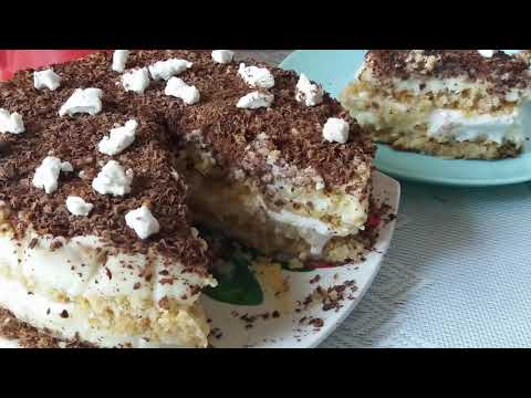 Видео: Остался чёрствый хлеб? Бюджетный торт без выпечки: просто и очень вкусно!