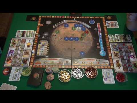 Видео: Покорение Марса 2/2 часть - играем в настольную игру. Terraforming Mars