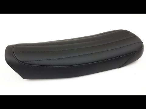 Видео: Перетяжка сидения мотоцикла. Padding of a motorcycle seat.