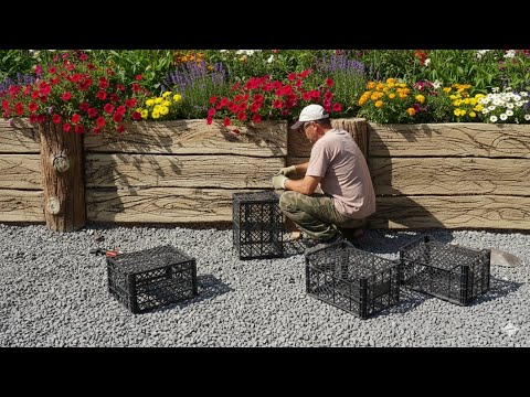 Видео: СОБИРАЮ СЛОМАННЫЕ ПЛАСТИКОВЫЕ ЯЩИКИ, ПОКАЖУ ЧТО Я С НИМИ ДЕЛАЮ! 