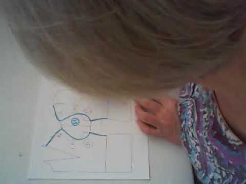 Видео: Курсы кройки и шитья. Рубашечный рукав 4