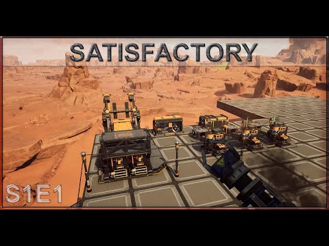 Видео: Satisfactory - 01 - Начало приключений