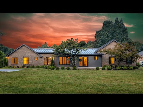 Видео: ВНУТРИ одноэтажного роскошного дома в Нэшвилле стоимостью 4,2 млн долларов | Полный обзор