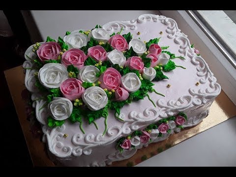 Видео: Тортик с корзинками