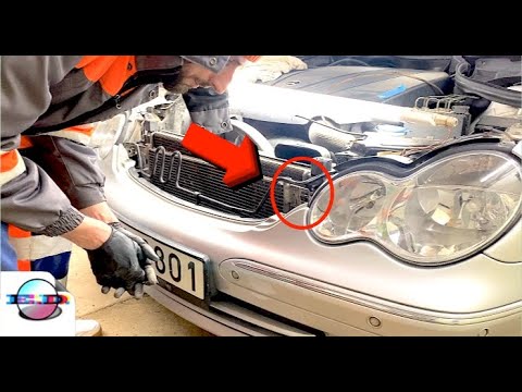 Видео: УТЕЧКА ФРЕОНА! система кондиционера w203 mercedes