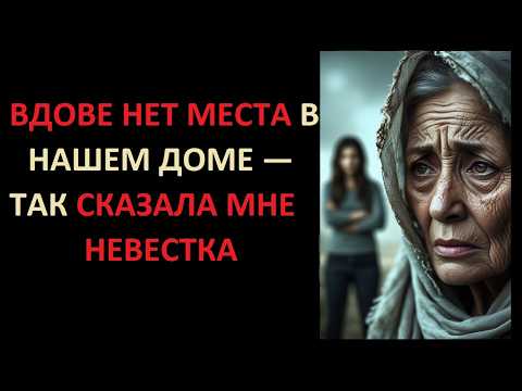 Видео: ВДОВЕ НЕТ МЕСТА В НАШЕМ ДОМЕ — ТАК СКАЗАЛА МНЕ НЕВЕСТКА