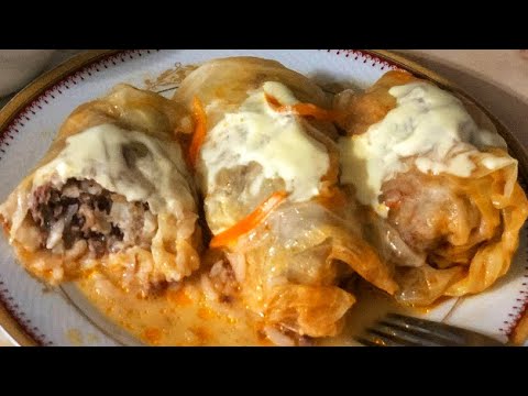 Видео: Голубцы қазақша рецепт. Ну очень вкусный ужин. Капустадан голубцы.