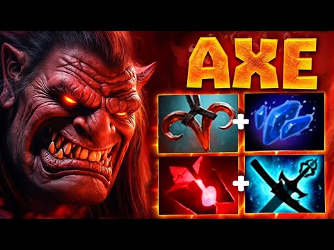 Видео: АКС без ТОРМОЗОВ на 15.000 ММР | Cвежий БИЛД - Axe Dota 2