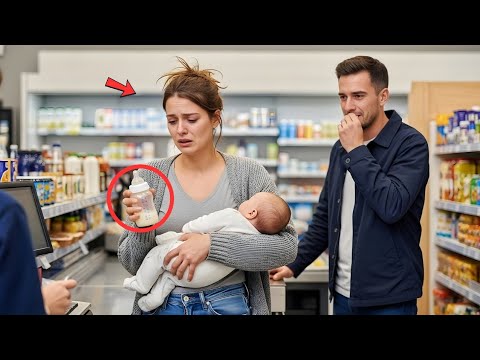 Видео: «Пожалуйста, мне просто нужно молоко для моего ребенка», — сказала она, — и незнакомец начал плак...