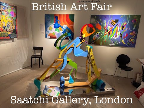 Видео: Почём искусство для народа: непутёвые коллекционеры (мы) на British Art Fair Saatchi Gallery 2025
