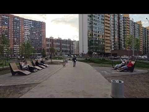 Видео: Вечерняя прогулка в Мурино. Июнь 2024.