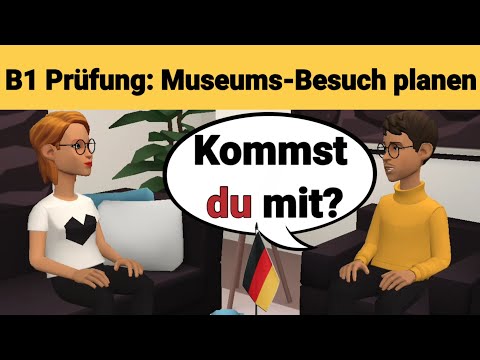 Видео: Устный экзамен по немецкому языку B1 | Совместное планирование/Диалог | Устная речь, часть 3