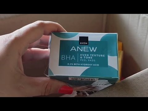 Видео: Пілінг-подушечки "Рівний тон і зміцнення" Avon Anew . Тестування.