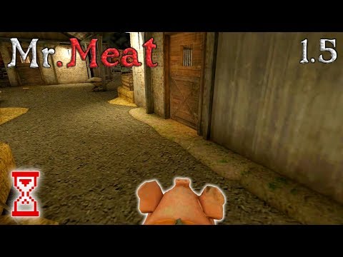 Видео: Первый баг со свиньёй | Mr. Meat 1.5