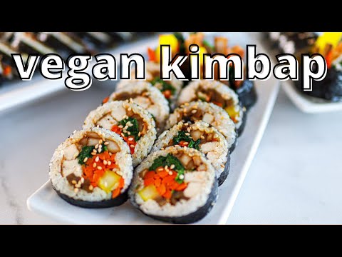 Видео: ТРАДИЦИОННЫЙ РЕЦЕПТ ВЕГАНСКОГО КИМБАПАㅣака КимбапㅣВеганский кимбап