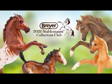 Видео: Распаковка Breyer stablemates club | Twist, Dax, Leti & Addie