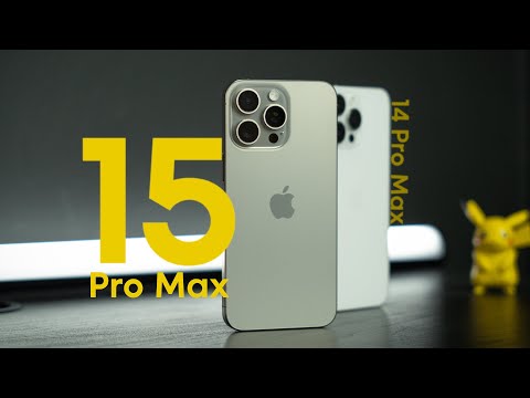Видео: iPhone 15 Pro Max vs 14 Pro Max - подробный обзор!