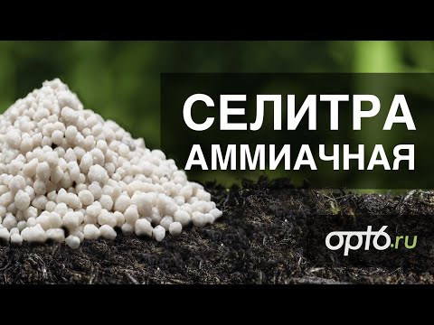 Видео: Аммиачная селитра. Материал для удобрения почвы.