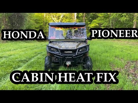 Видео: Утеплитель салона Honda Pioneer 1000-5. Как установить комплект теплозащитного экрана салона DEI.