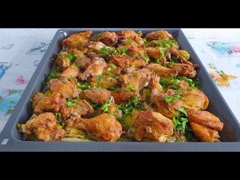 Видео: Курочка на овощах!Вкусный Быстрый обед!