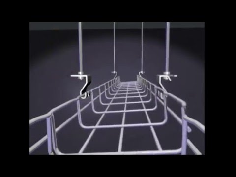 Видео: Проволочные лотки монтаж и особенности