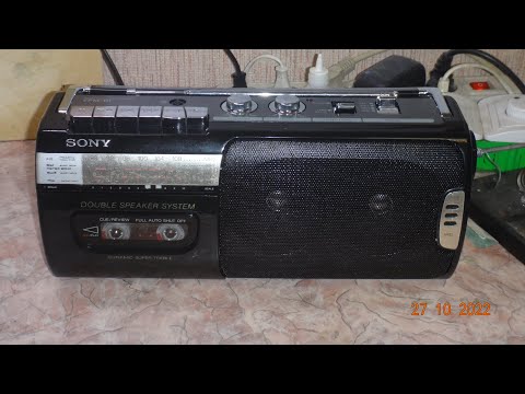 Видео: Sony CFM D1. Профилактика.