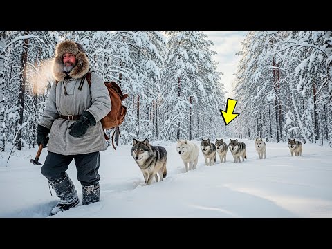 Видео: ОН потерялся в МЕТЕЛЬ И ДОЛЖЕН БЫЛ пропасть, но ВОЛКИ решили ИНАЧЕ! ИХ ПОСТУПОК СТАЛ СЕНСАЦИЕЙ!