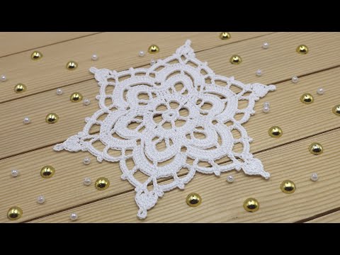 Видео: ВЯЗАНИЕ КРЮЧКОМ простой МОТИВ для ирландского кружева МАСТЕР-КЛАСС по вязанию How to CROCHET Motif