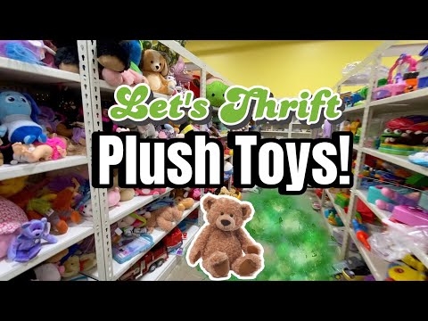 Видео: Давайте займёмся благотворительностью: купим мягкие игрушки и плюшевые игрушки! • Комиссионные пл...
