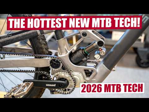 Видео: Технологии горного велосипеда сошли с ума в 2026 году! (Перевёрнутые вилки + DJI Power)