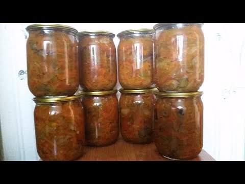 Видео: Грибной салат на зиму/Очень вкусный,съедается в первую очередь)))