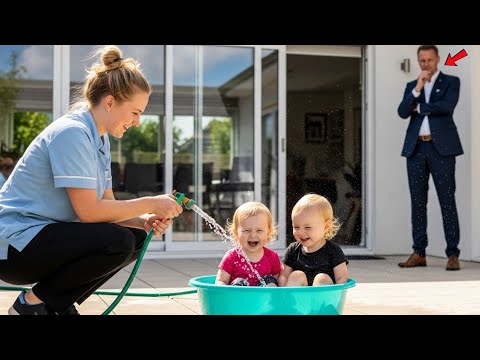 Видео: Миллионер не верил, что его дочери смогут снова улыбаться… Пока не увидел, что делает их няня! 💖 ...