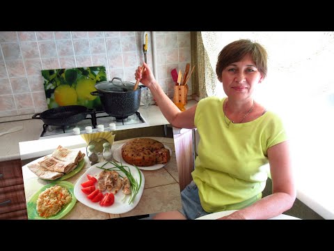 Видео: Влог супер завтрак за 5 минут. Тест нового казана и сковороды крышки.