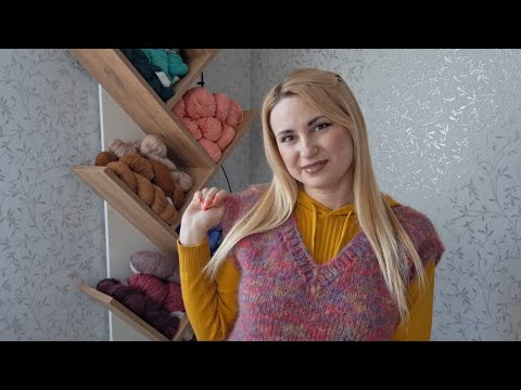 Видео: Связала жилетку маме и ЧТО на спицах / Эпизод №9