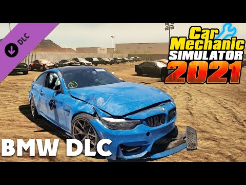 Видео: Новое DLC BMW - Реставрация BMW M4 GTS - Car Mechanic Simulator 2021 #172