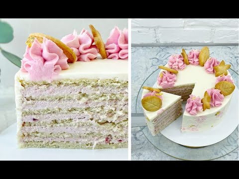 Видео: Песочный осенний торт