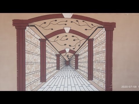 Видео: corridor  drawing from Travertin3D коридор жидкий  траvertin +998932456765